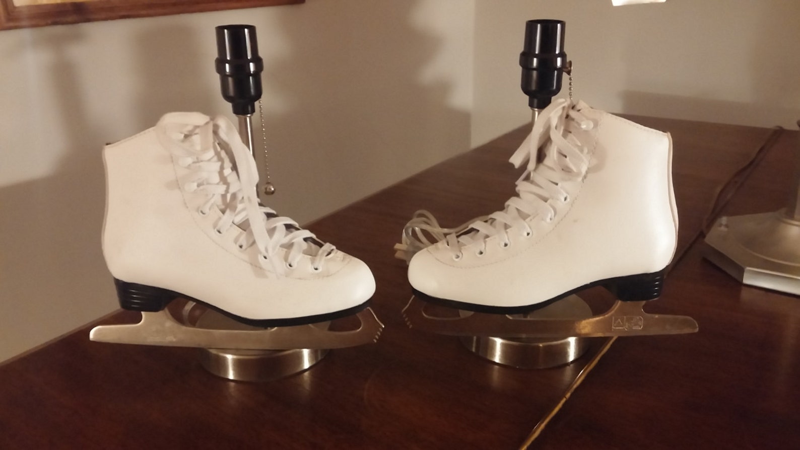 Ice Skate Lamps Etsy