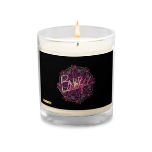 Elegant &#39;Beautiful You Are&#39; Inspirational Glass Candle - Unique Home Decor Gift for Self-Love