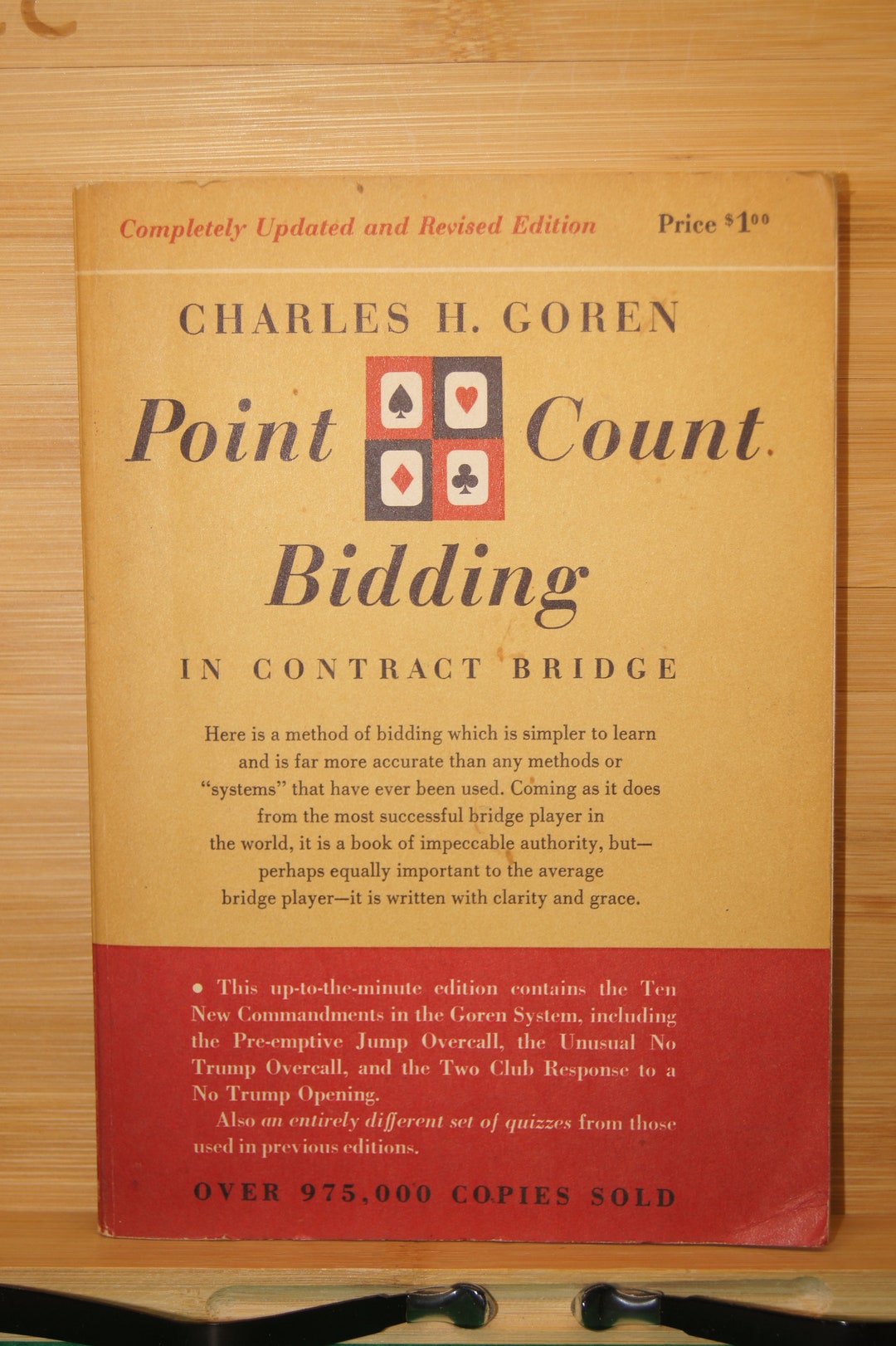 Charles H. Goren Point Count Bidding Book Bridge Book How to Book