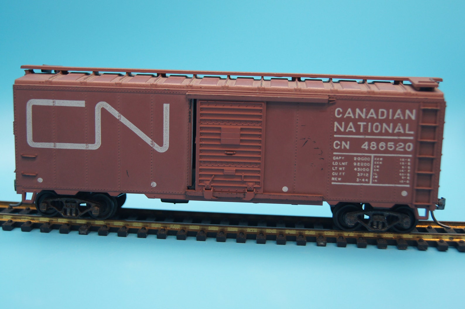 HO Scale Canadian National 40' Ft Boxcar by Athearn Etsy