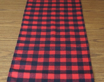 Red Buffalo Check Table Runner,