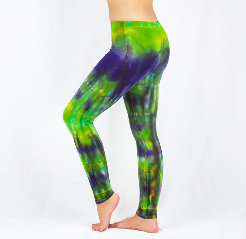 mardi gras leggings