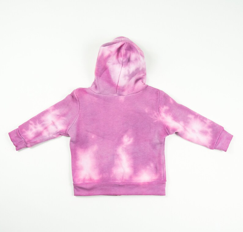 rose tie dye hoodie