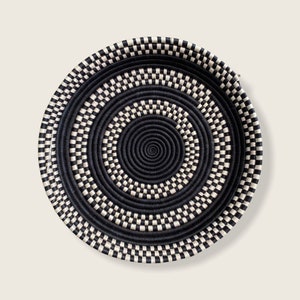 16&quot; XL Rwanda Basket | African Basket | Sisal African Wall Basket | Rwanda Baskets | Woven Basket | Hanging Basket | Woven Wall Baskets