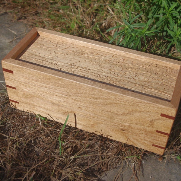 Wood Worm Bin Etsy