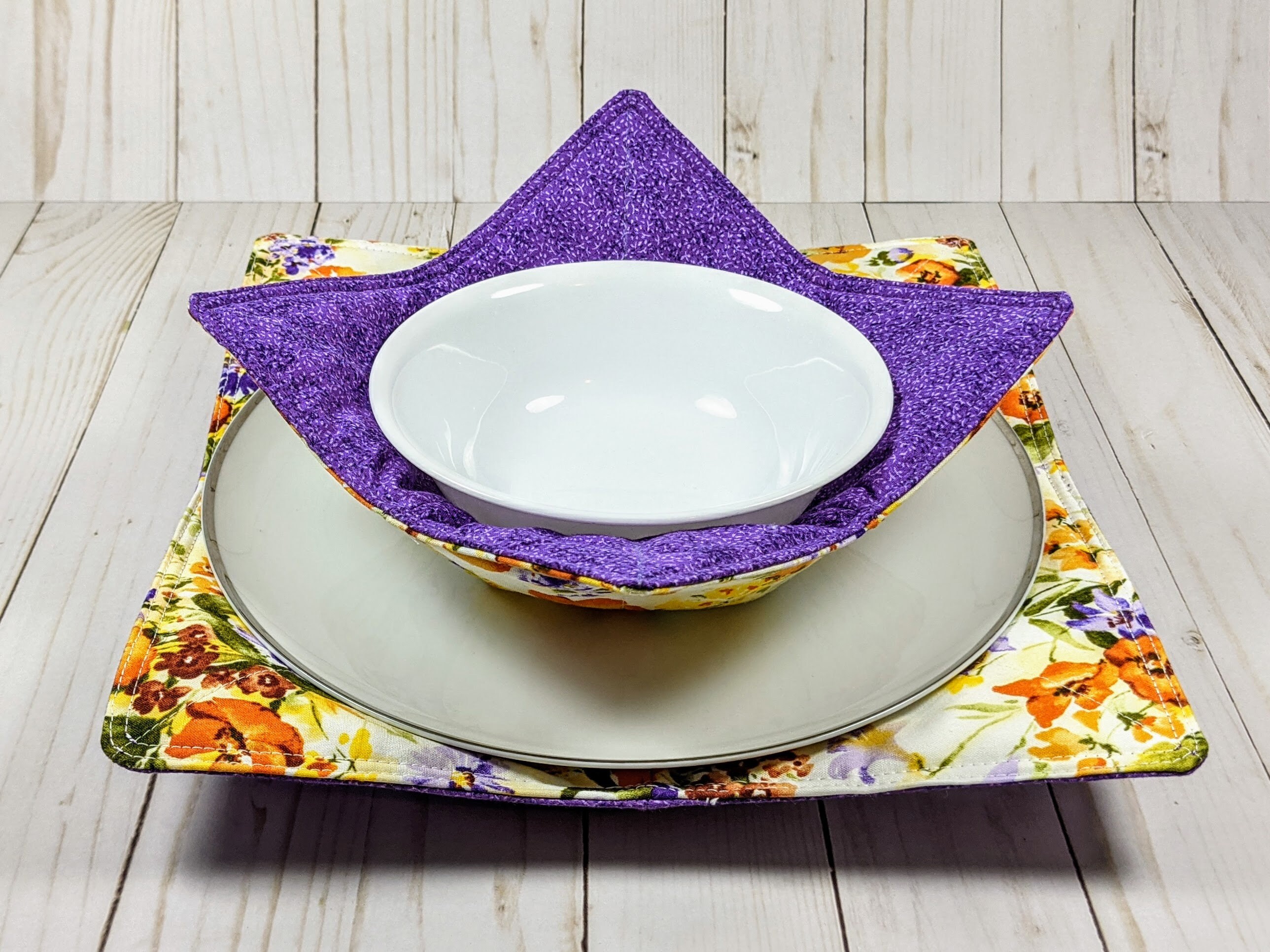 Microwave Bowl Pot Holder Microwave Plate Pot Holder Orange Etsy UK