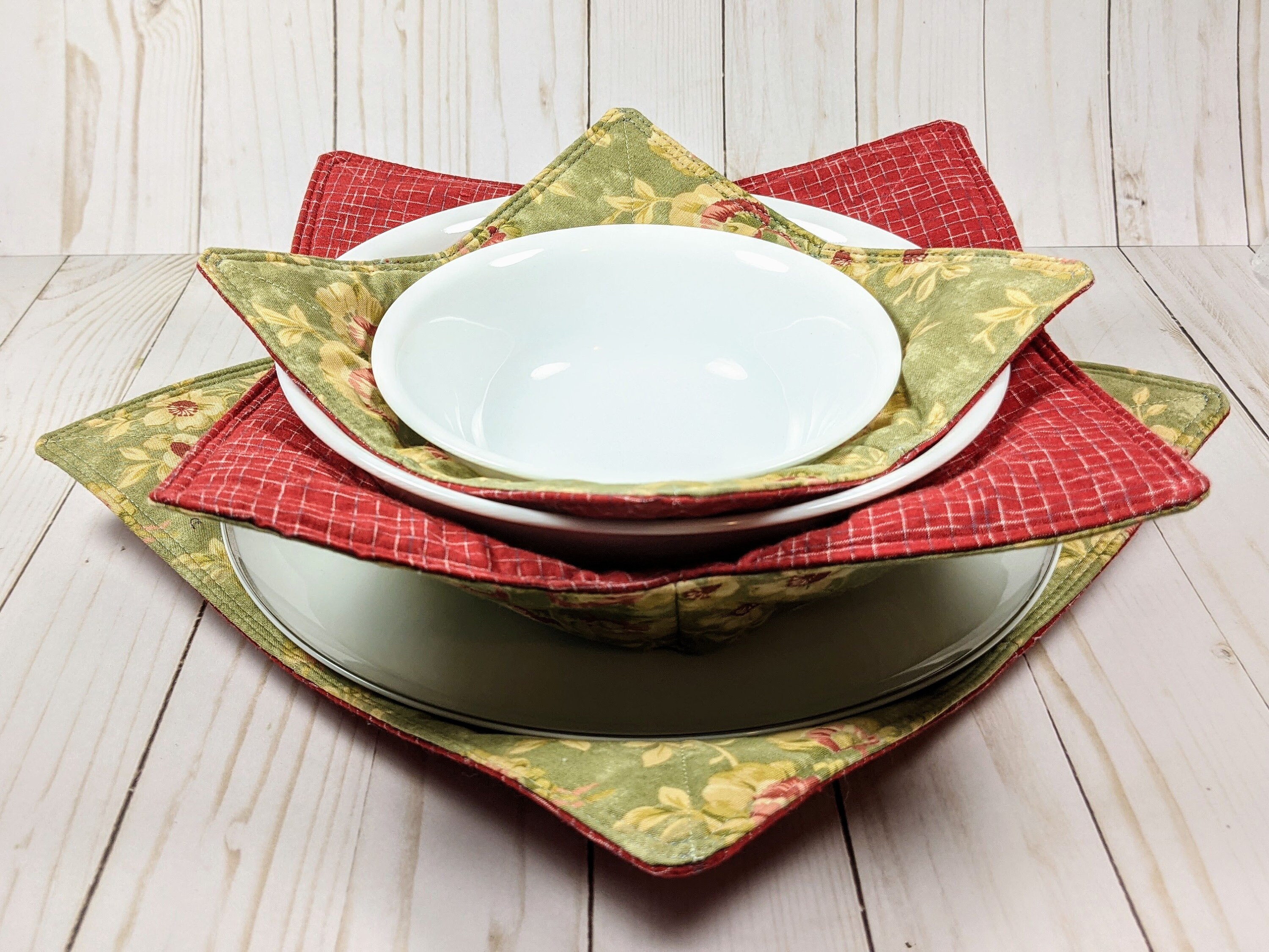 Microwave Bowl Pot Holder Microwave Plate Pot Holder Gold Etsy UK