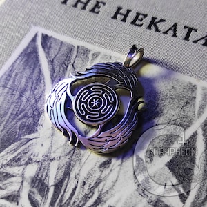Hekate Ourania Pendant, 925 Silver