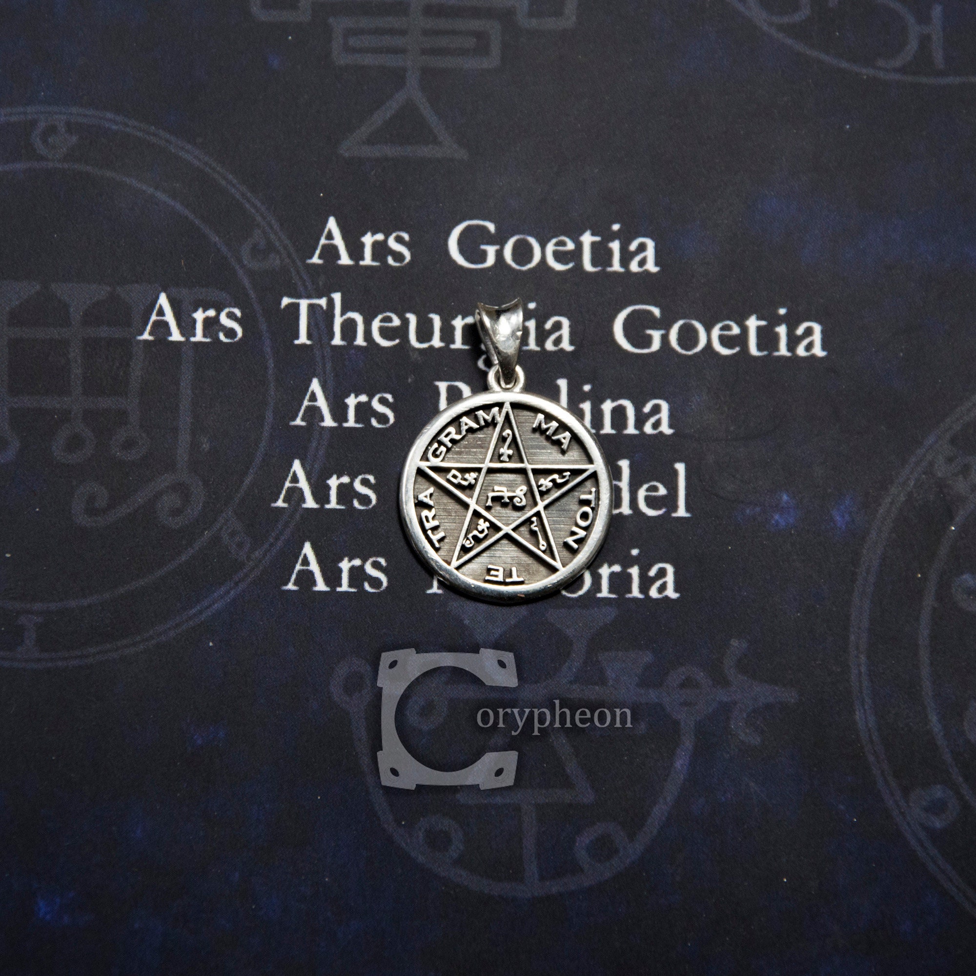 Pentagram / Hexagram of Solomon Pendant 925 Silver | Etsy