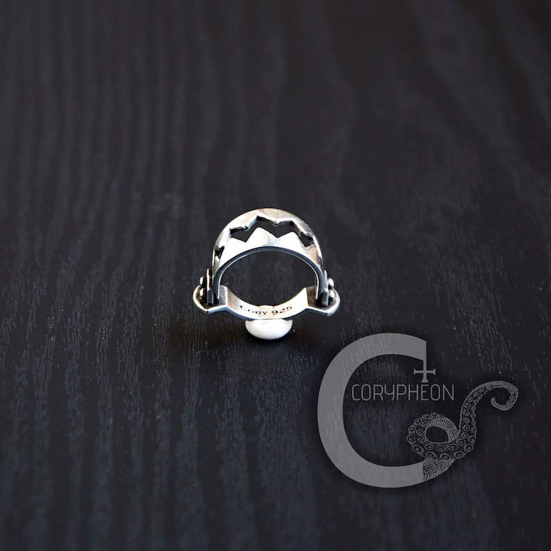 Bear Trap Ring 925 Silver Etsy