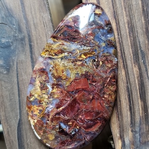 LARGE Pietersite Freeform Chatoyant Fluid Beauty Touchstone Healing Spiritual Energy Palm Stone Cabochon Palmstone Metaphysical