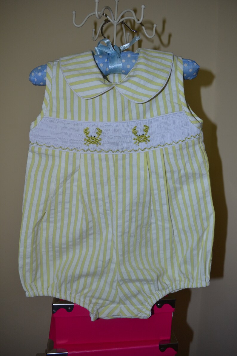 baby smocked bubble