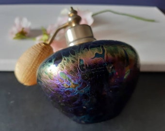 Perfume bottle iridescent | Etsy Perfume bottle iridescent | Etsy