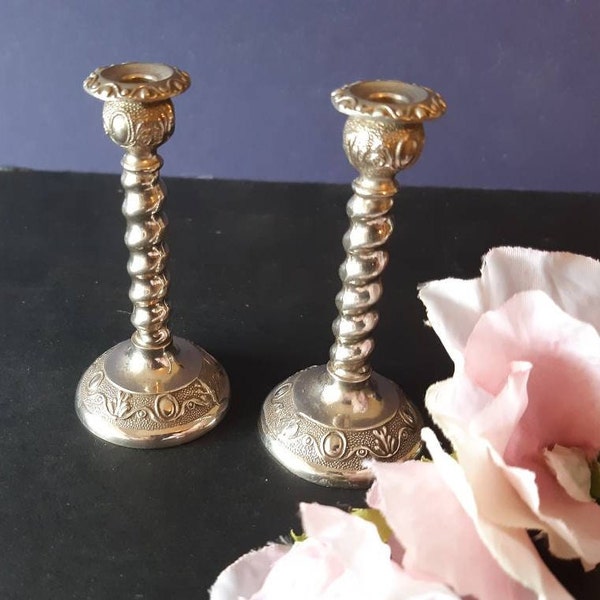 Vintage Birthday Cake Candle Holders Etsy