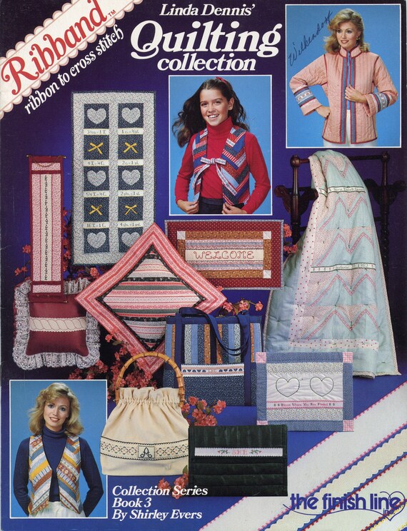 Linda Dennis' Quilting Collection Book 3 cross Stitch and - Etsy