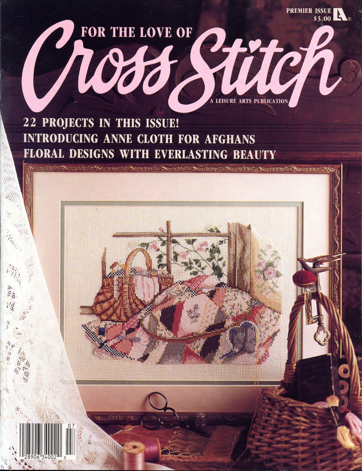 For the Love of Cross Stitch magazine premier issue Etsy