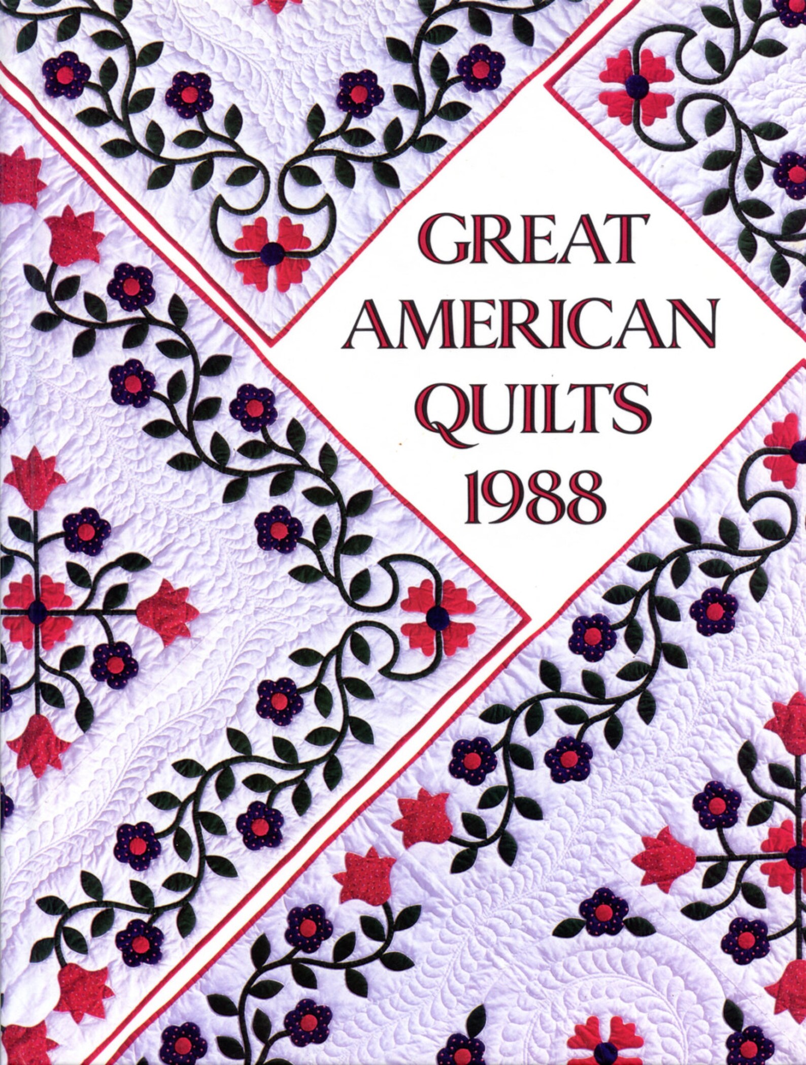 Great American Quilts 1988 From Oxmoor House Craft Book Etsy