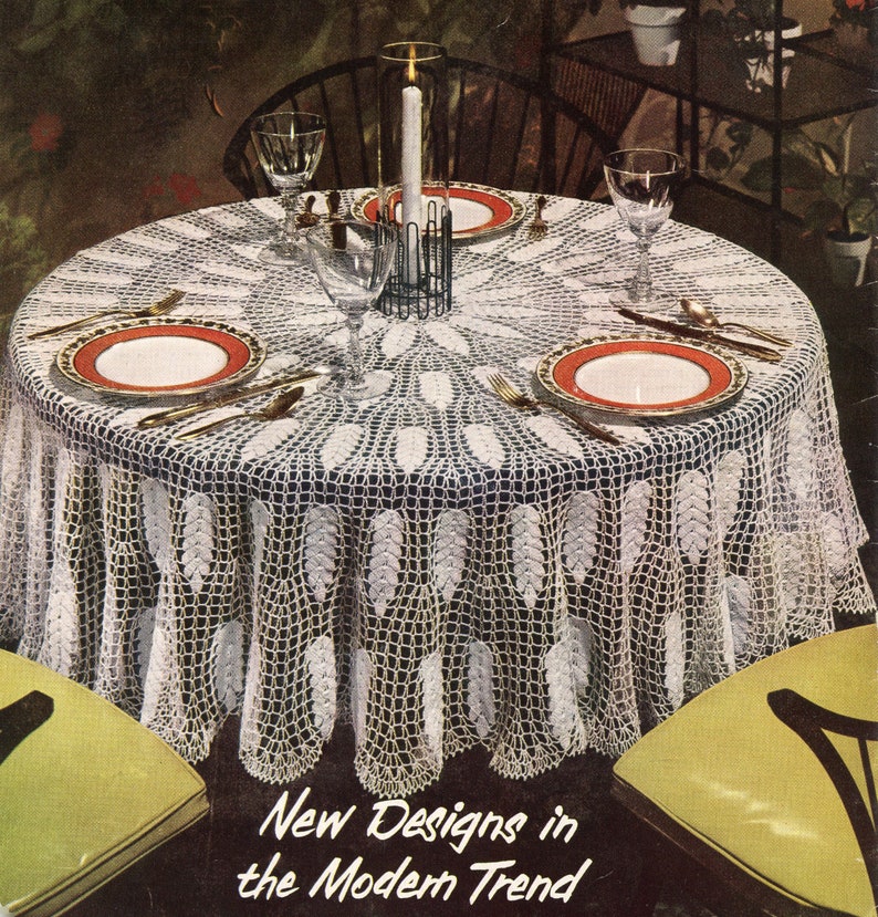 301 Book No Bedspreads and Tablecloths from Coats and Clark Craft Book