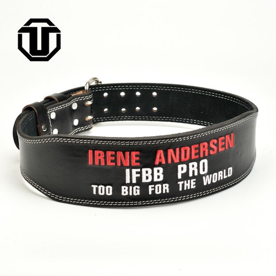 lifting belt custom