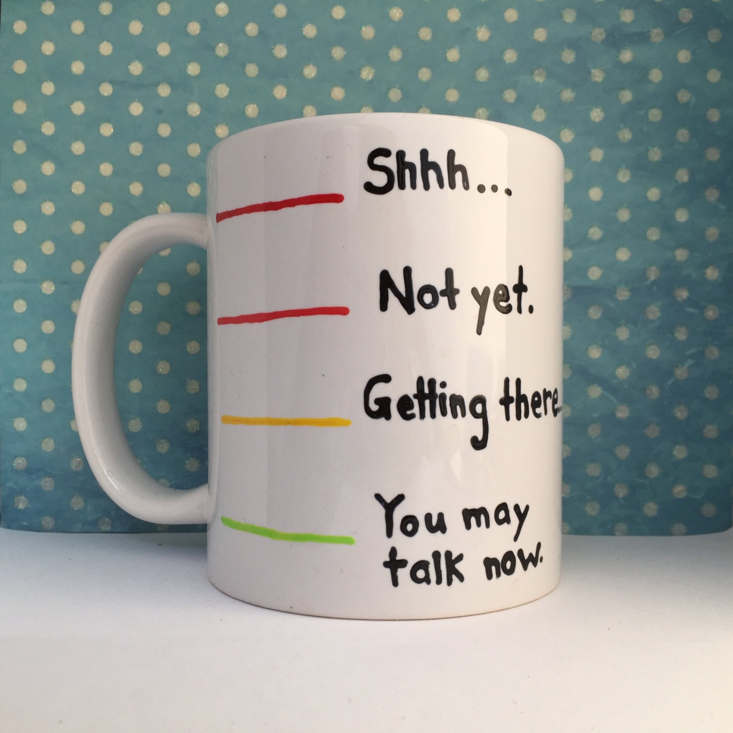 No Coffee No Talkie Mug 12 Oz Coffee Mug Clear Glass Mug Glass Cup 