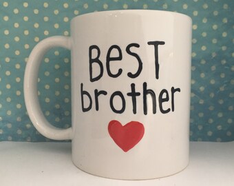 Best Brother white coffee mug