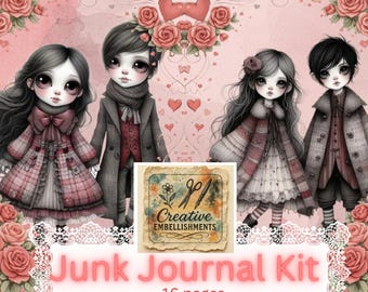 Little Love Letters Junk Journal Kit