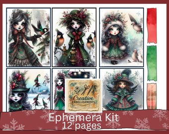 12 Nights of Enchantment Ephemera Kit