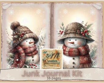 Kit de diario basura de invierno de Berry & Birch