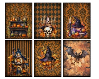 Enchanted Harvest – A Witchy Autumn Junk Journal Kit