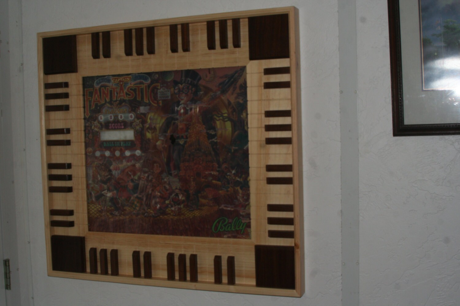 Piano frame with great detail Mahogany and Pine for contrast Etsy