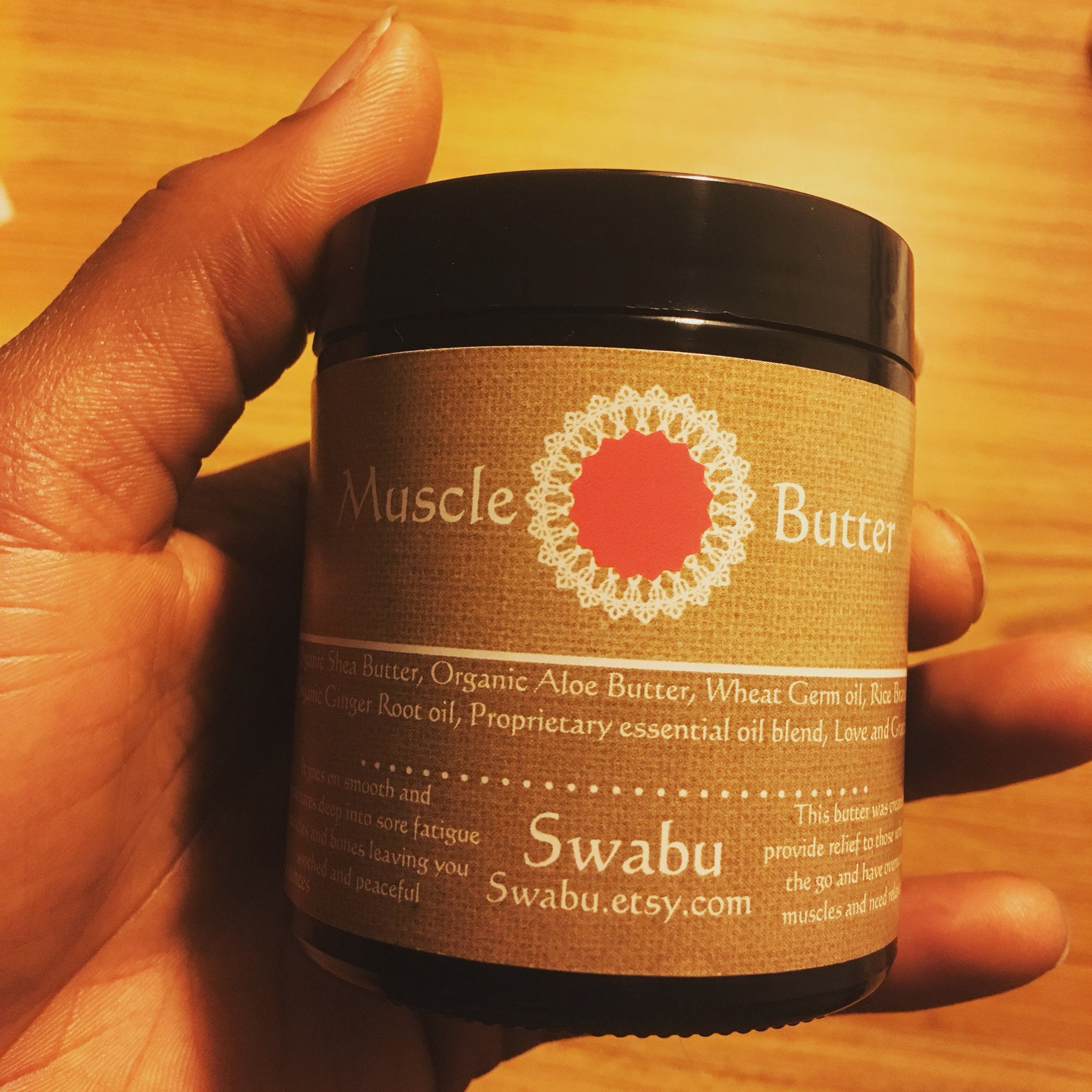 Muscle and Joint Butter Etsy