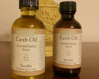 Earth Oil (Face, Beard, and Scalp Serum) Scaring... Earthy Notes Grounding Rooted..