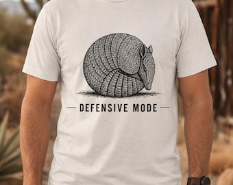 Desert Animal Armadillo Shirt, Western Animal Tee, Antisocial T-Shirt, Texas Wildlife Gift