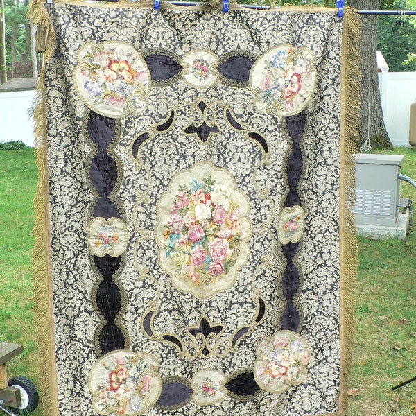 Antique Table Cloth Etsy