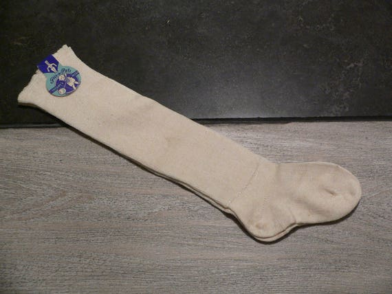 1950 Pit a Pat Child Socks Size 4, Vintage Doll S… - image 4