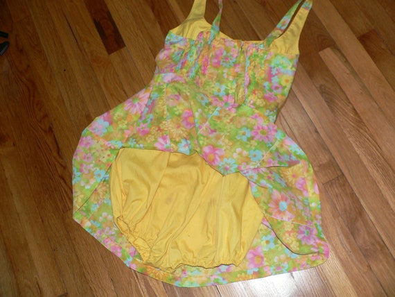 Vintage 1960's Gabar Floral Bathing Suit Size 44,… - image 8