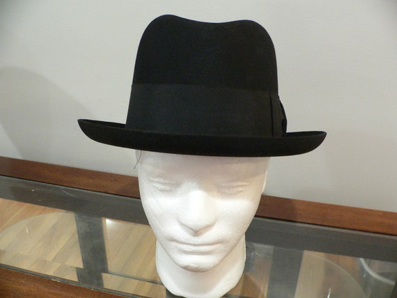 felt homburg hat