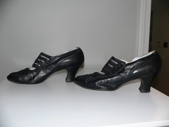 Edwardian Antique Beaded Shoes - image 8