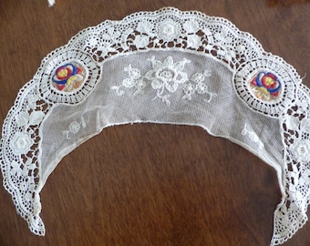 Antique Embroidered Collar