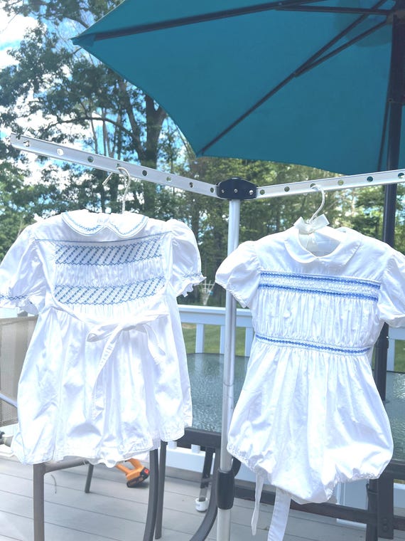 Choice - 1940s - 50s Baby Girl Toddler Romper and Romper Dress with Smocking