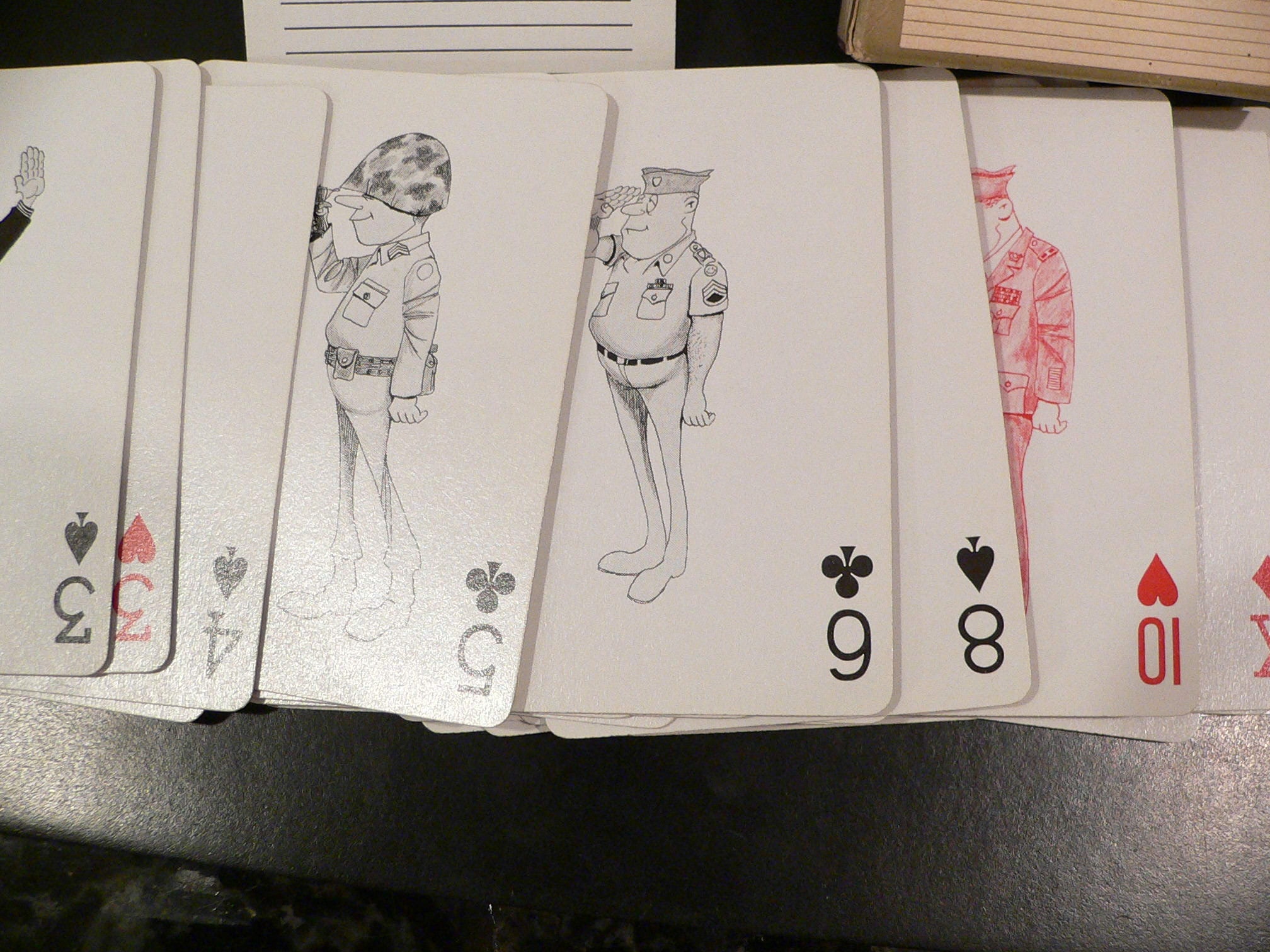 Vintage Kent Military Playing Cards Cigarette Advertising Etsy