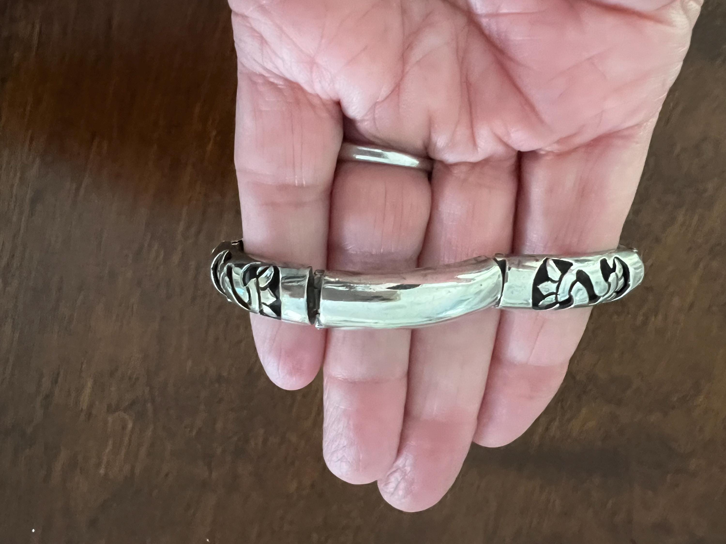 RESERVED - Vintage Mexican Taxco Sterling Bracelet, TPN .925