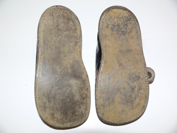 Antique Edwardian Child Mary Jane Shoes - image 5