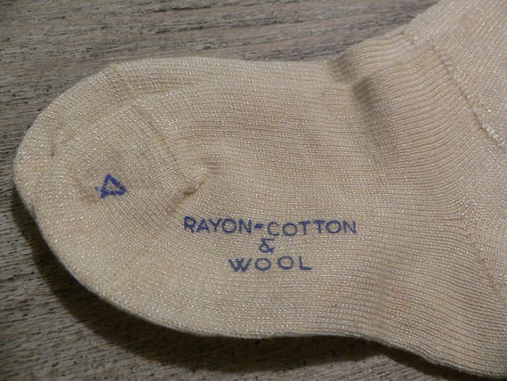 1950 Pit a Pat Child Socks Size 4, Vintage Doll S… - image 6