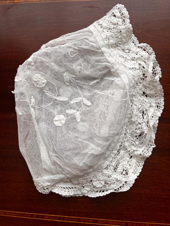 カナエ 1910s~1920s Cotton Nightcap カナエ 1910s~1920s Cotton Nightcap カナエ 1910s~1920s Cotton