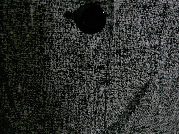 1960's Black And White Tweed Culottes by Dutchema… - image 3