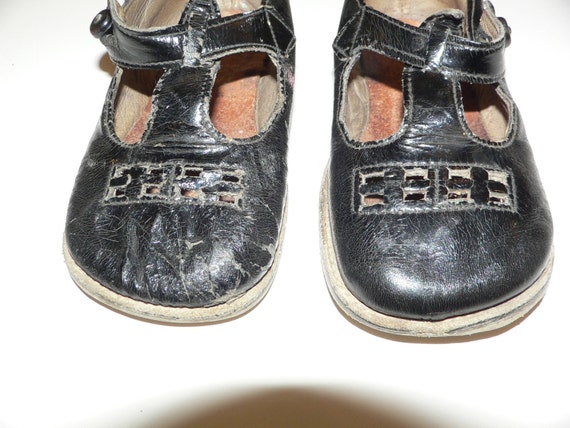 Antique Edwardian Child Mary Jane Shoes - image 4