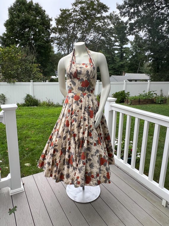 50s halter dress sales