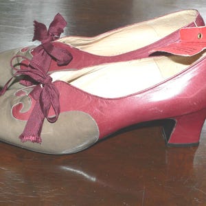 1960&#39;s - 1970s Tone Shoes Magninique Made in Spain  for I Magnin , Deadstock, New With Tags