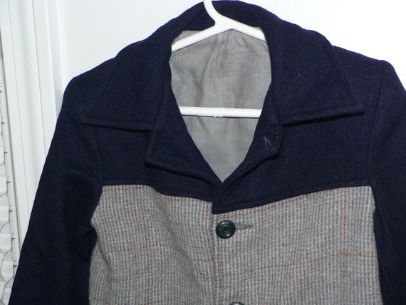 Vintage 1940's Boy Coat, Young Boys 1940s Rockabi… - image 2